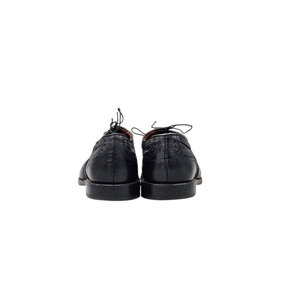 Allen Edmonds Men's Size 11 D McAllister Black Leather Wingtip Brogue Oxfords - Picture 4 of 8
